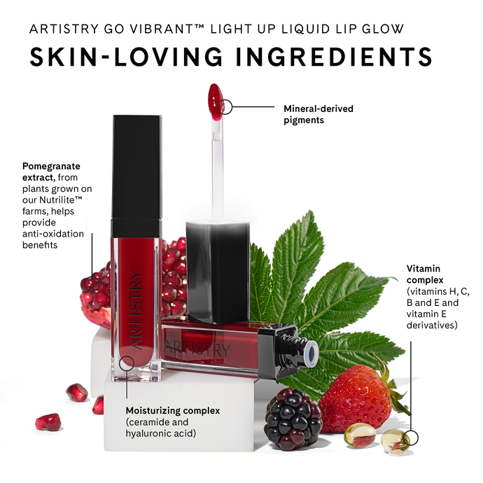Artistry Go Vibrant™ Light Up Liquid Lip Glow - Desert Rose 102