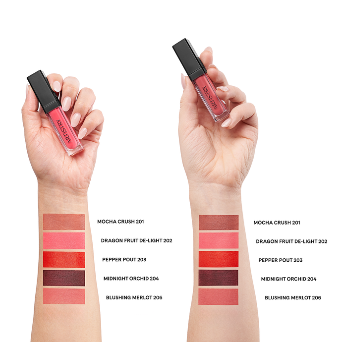 Artistry Go Vibrant™ Light Up Liquid Lip Matte - Blushing Merlot 206
