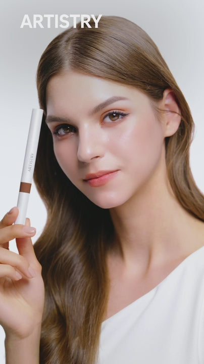 Artistry Go Vibrant™ Waterproof Brow Pencil and Tinted Gel - Dark Brown